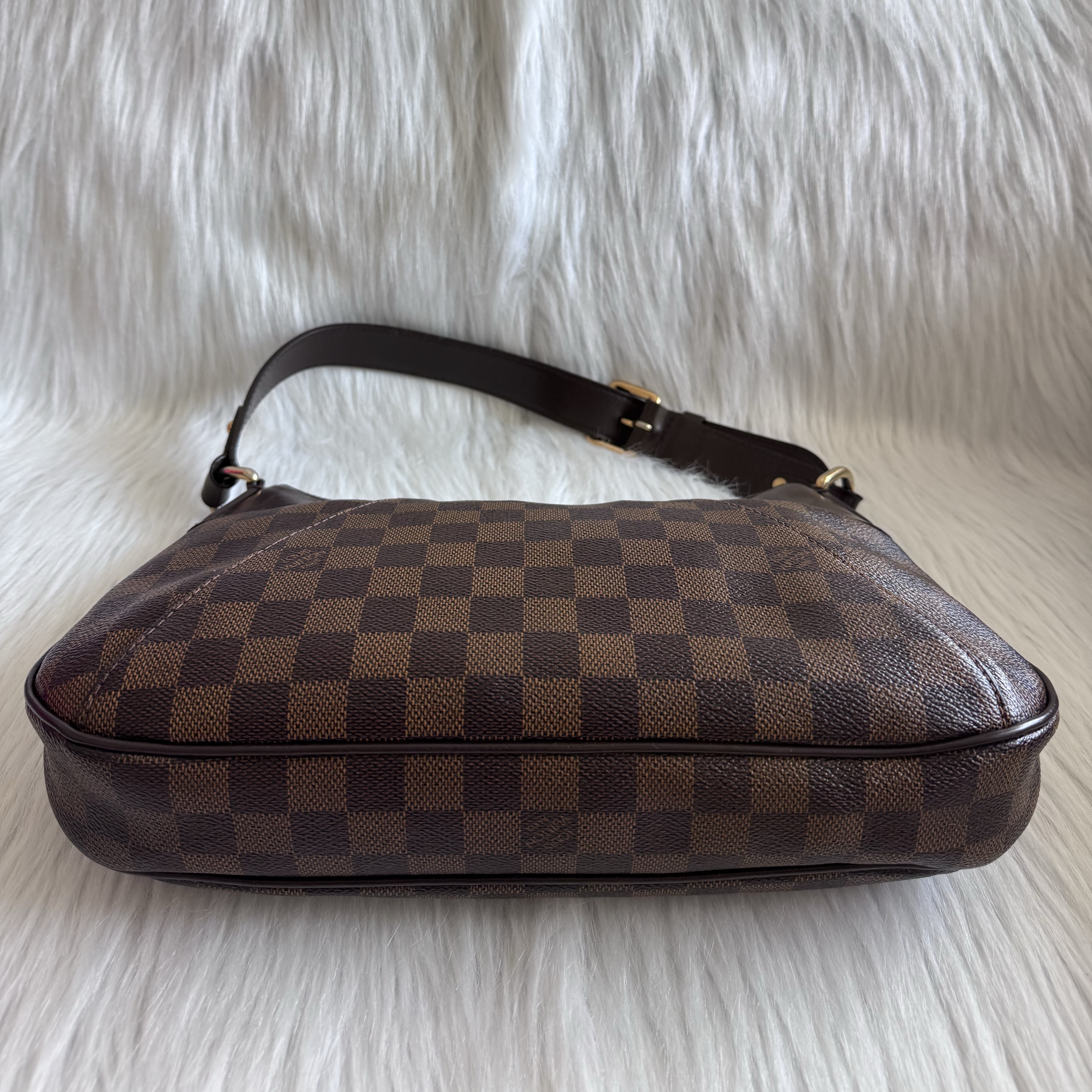Louis Vuitton Damier Ebene Thames PM Brown Leather Very good condition - Inside View