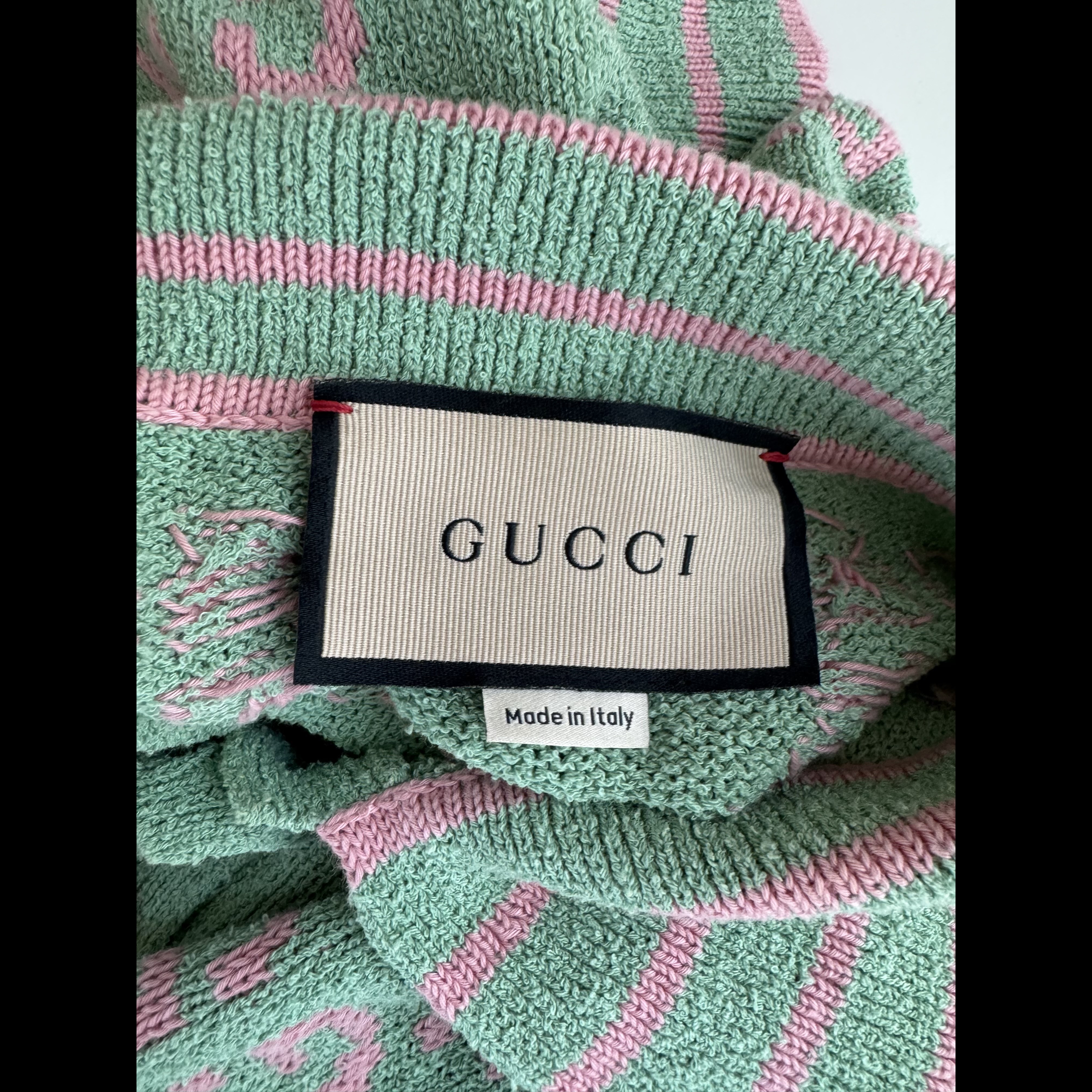 Gucci Polo Turquoise Never worn - Inside View