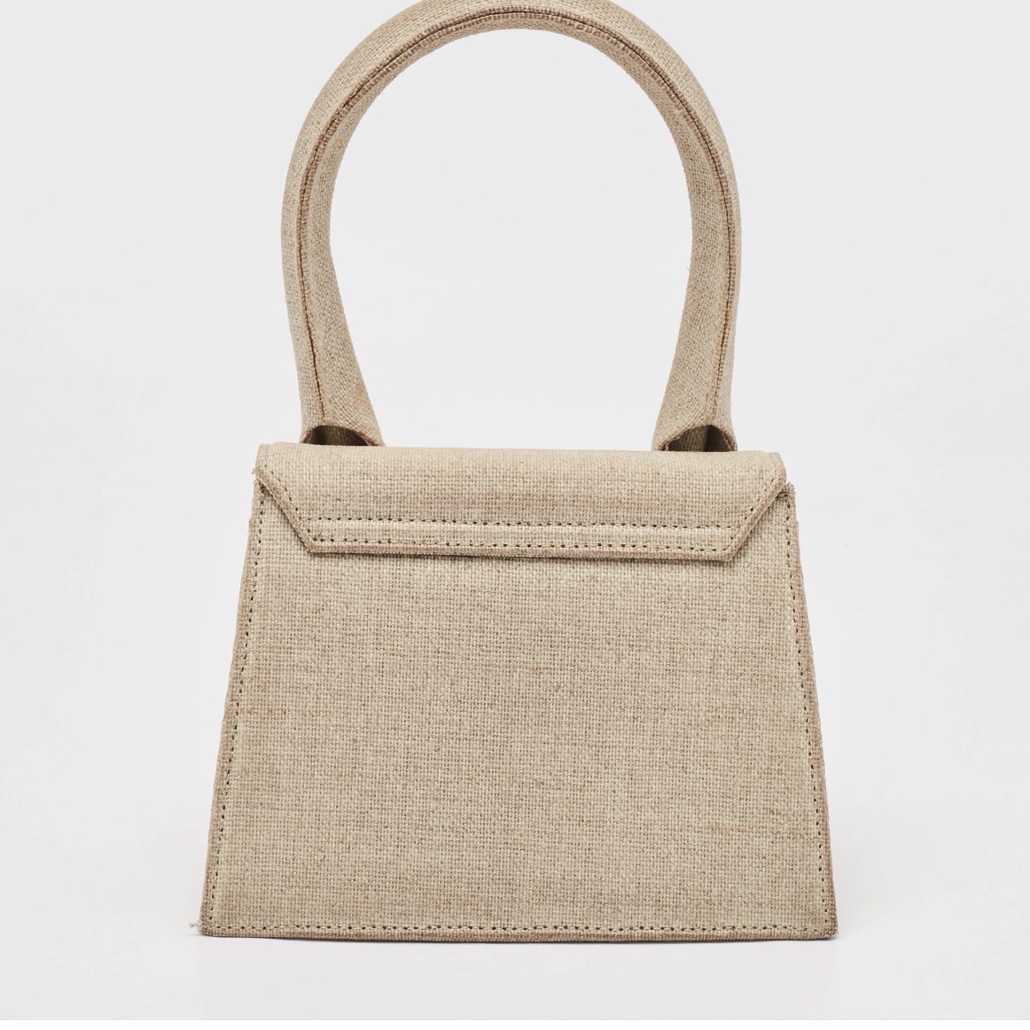 Jacquemus Le Chiquito Beige Canvas Good condition - Back View