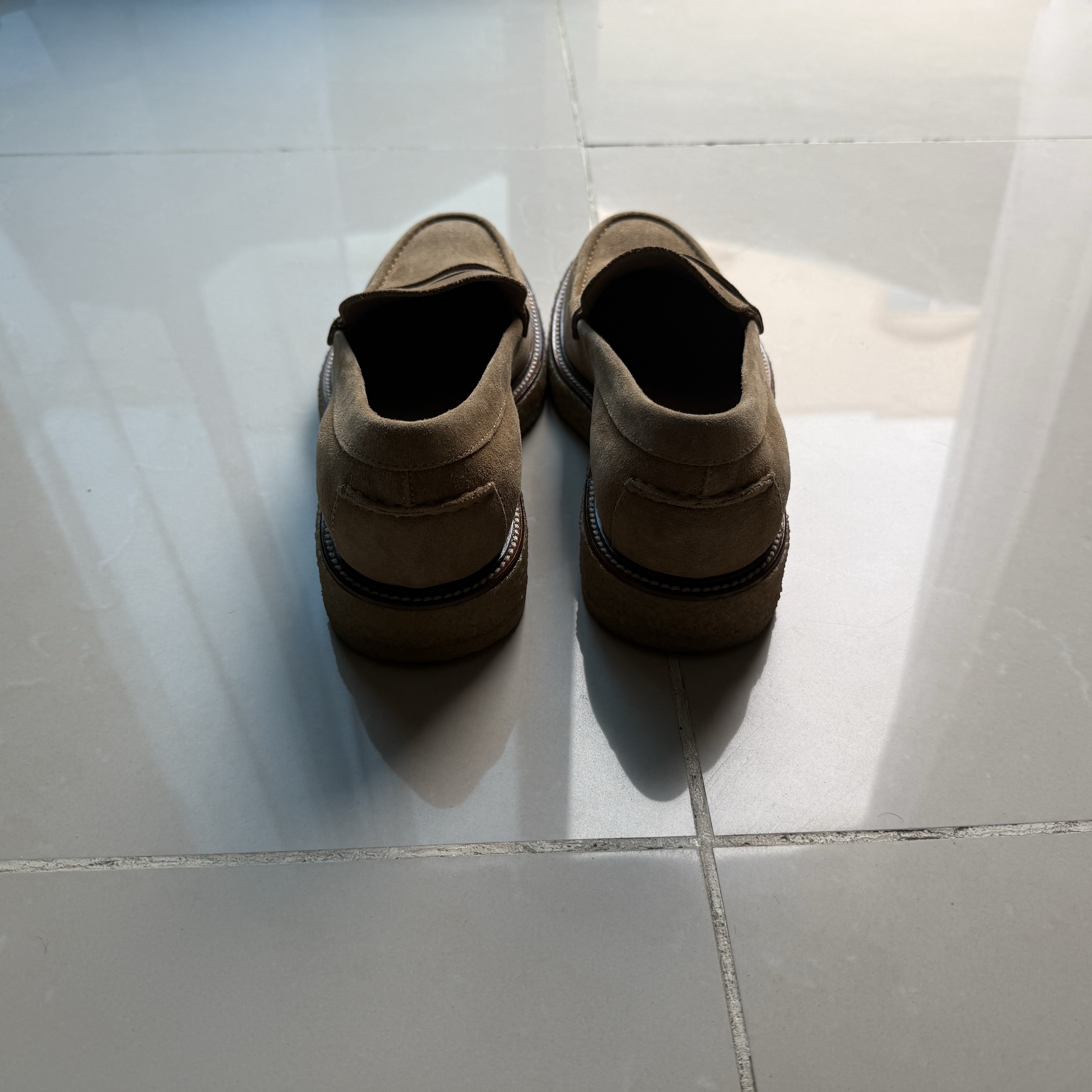 Tod's Tods Loafers Brown Leather Never worn, with tag - Back View