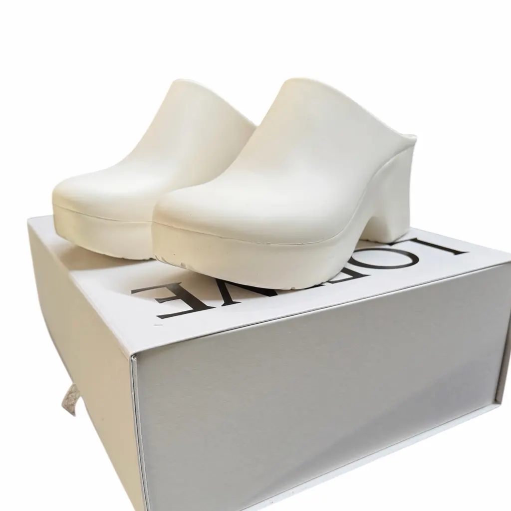 Loewe Loewe Terra Foam Clog White Rubber Never worn, with tag - Inside View