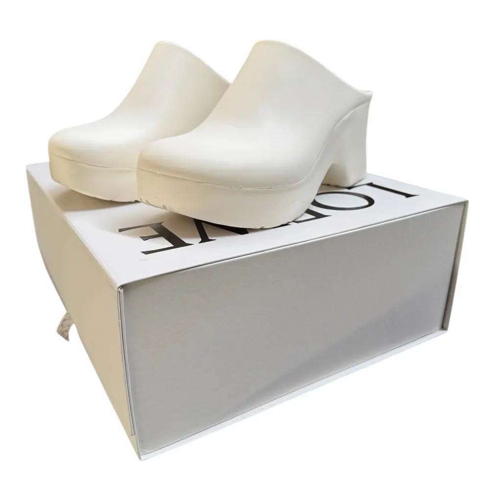 Loewe Loewe Terra Foam Clog White Rubber Never worn, with tag - Model View