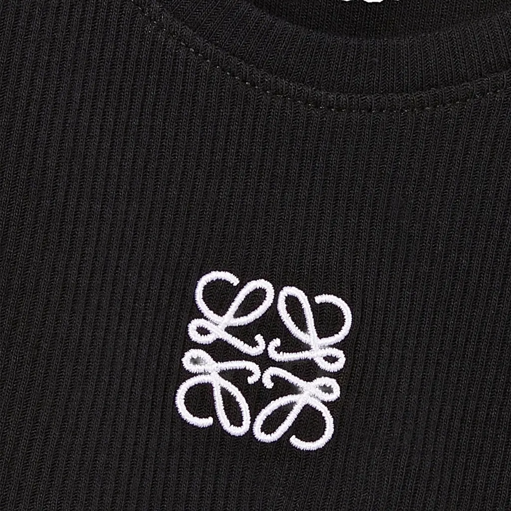 Loewe Loewe X Anagram Cropped Black Cotton Never worn, with tag - Box View