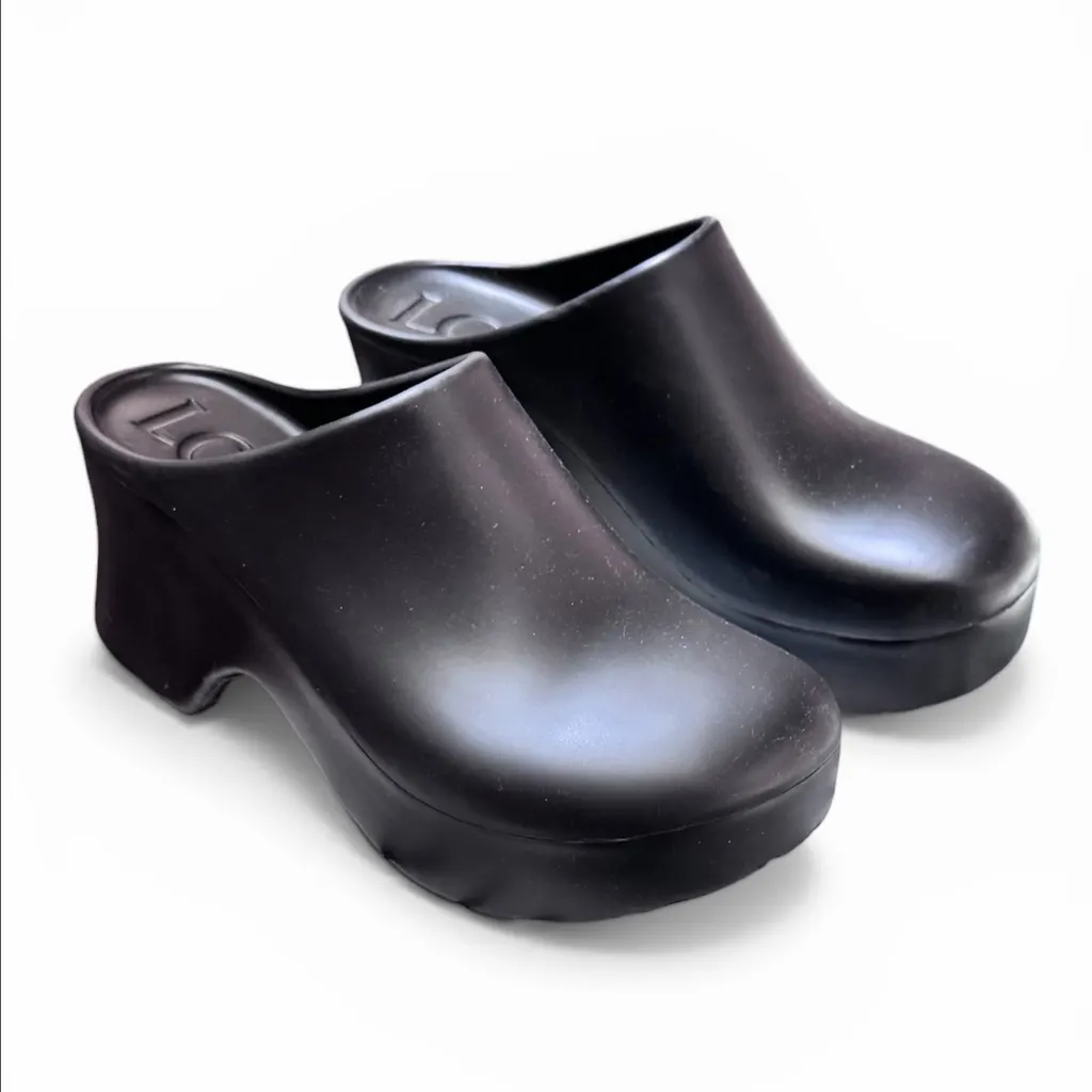 Loewe Loewe Terra Foam Clog Black Rubber Never worn, with tag - Front View
