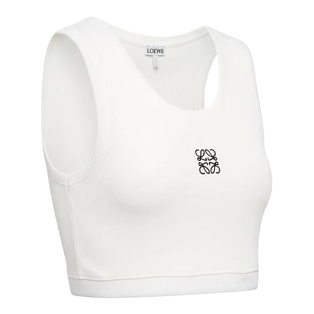 Loewe Loewe X Anagram Cropped White Cotton Never worn, with tag - Box View