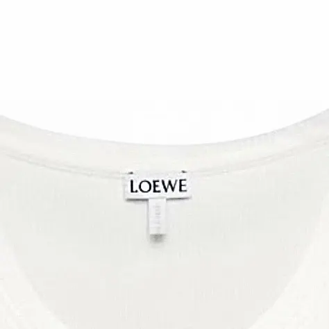 Loewe Loewe X Anagram Cropped White Cotton Never worn, with tag - Inside View