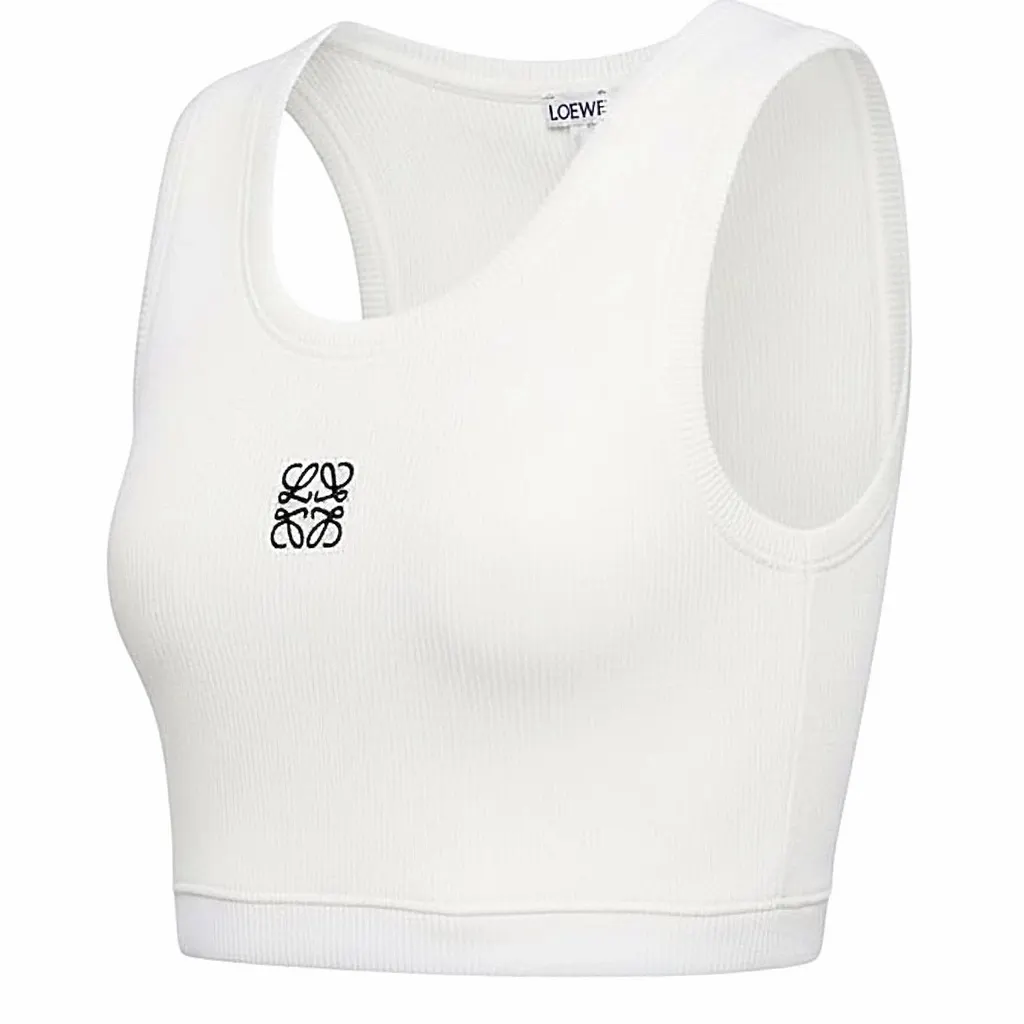 Loewe Loewe X Anagram Cropped White Cotton Never worn, with tag - Box View