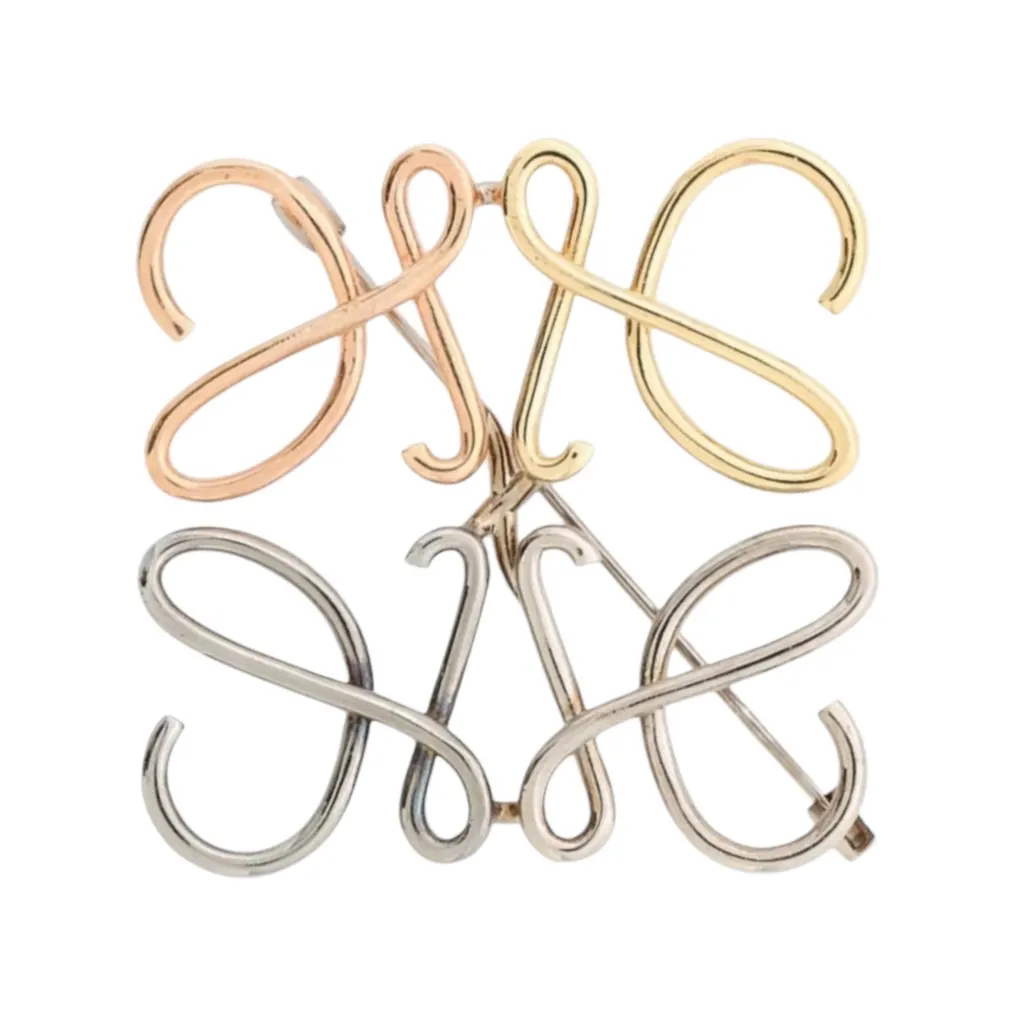 Loewe Loewe X Anagram Brooch