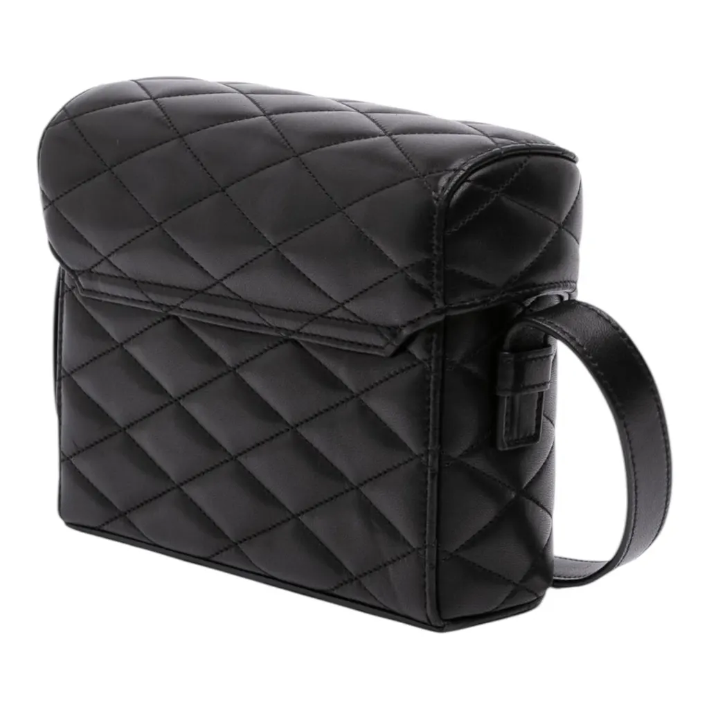 Saint Laurent Saint Laurent Monogram June Black Leather Never worn, with tag - Back View