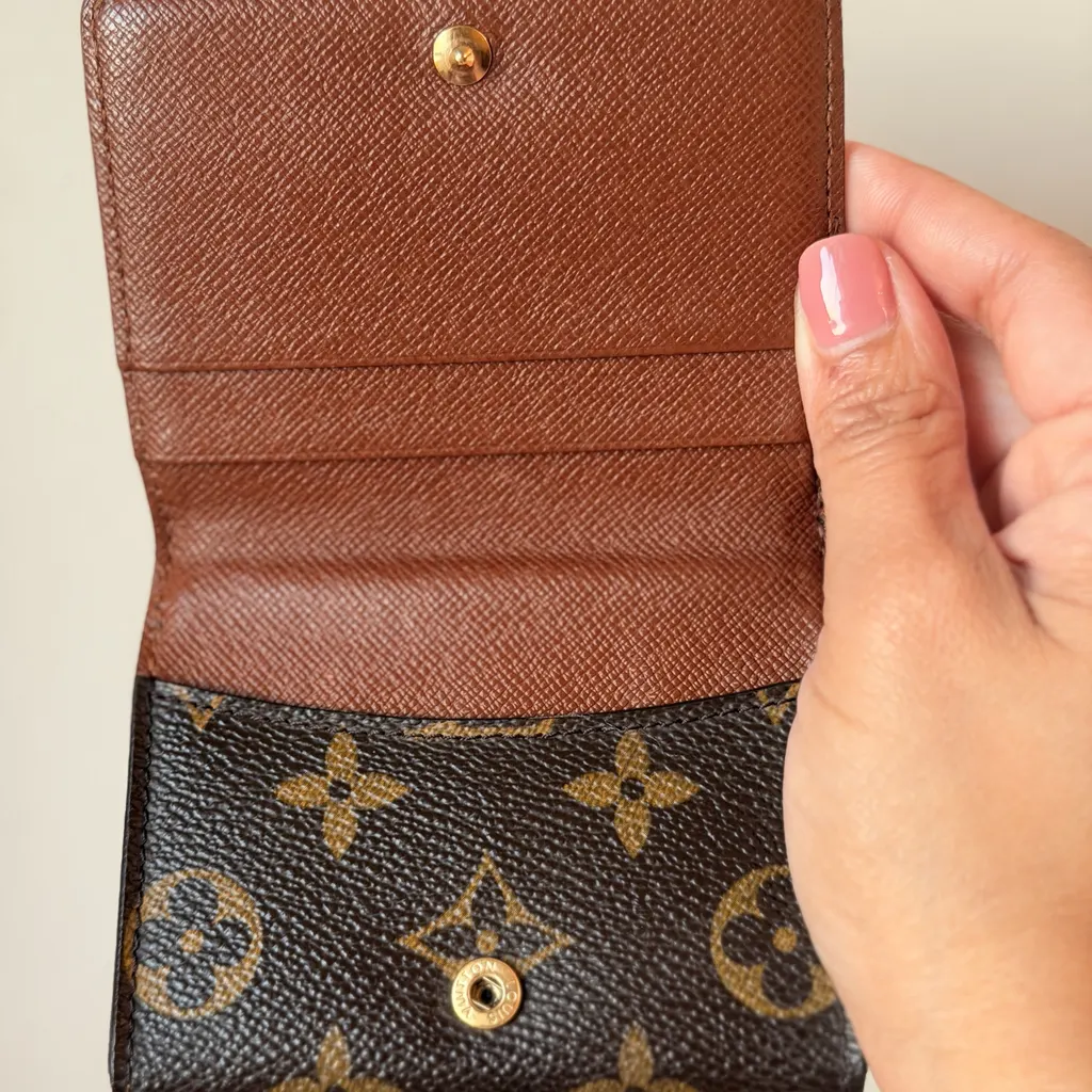 Louis Vuitton Pre-owned Wallet Brown Canvas Good - Box View