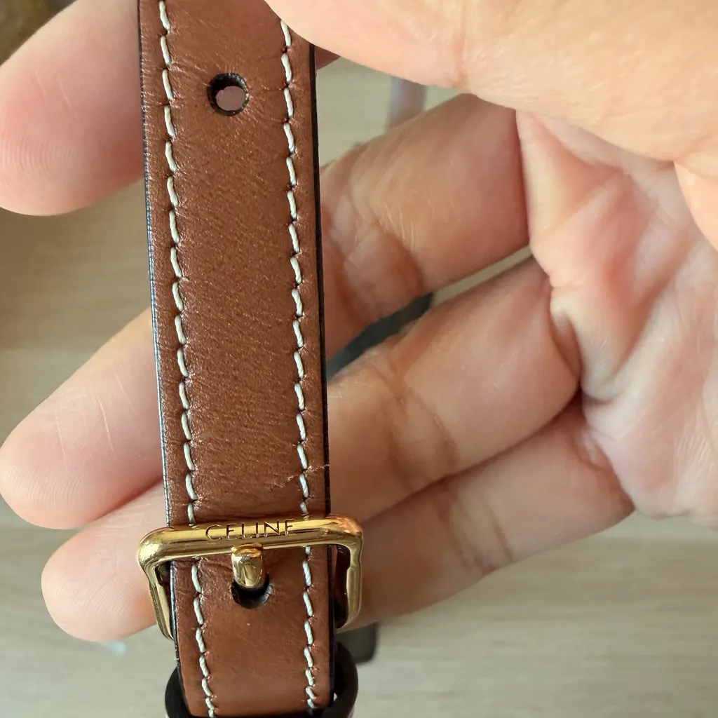 Celine Triomphe Small Size Brown Good - Box View