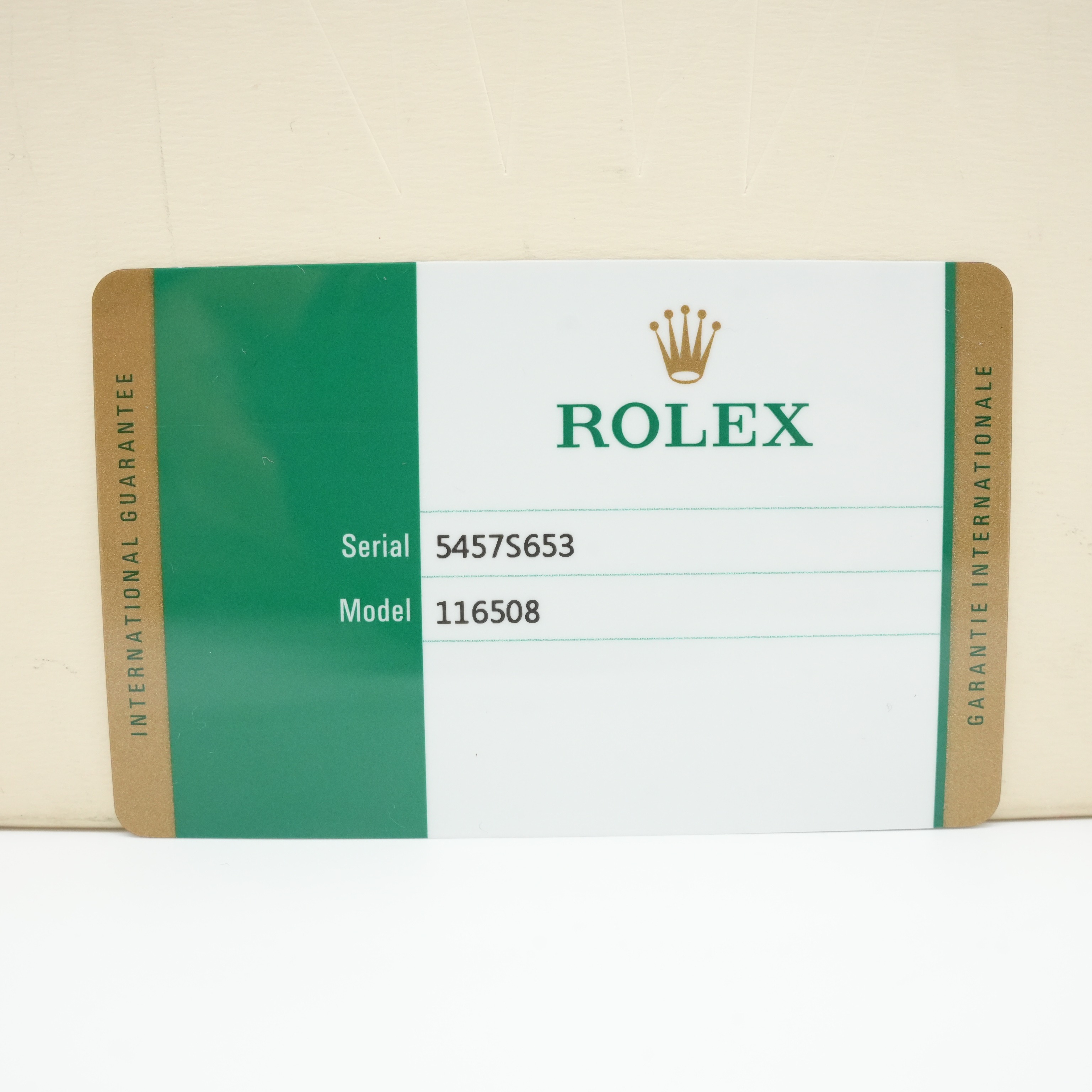Rolex Daytona 116508 40 mm Gold Good - Box View