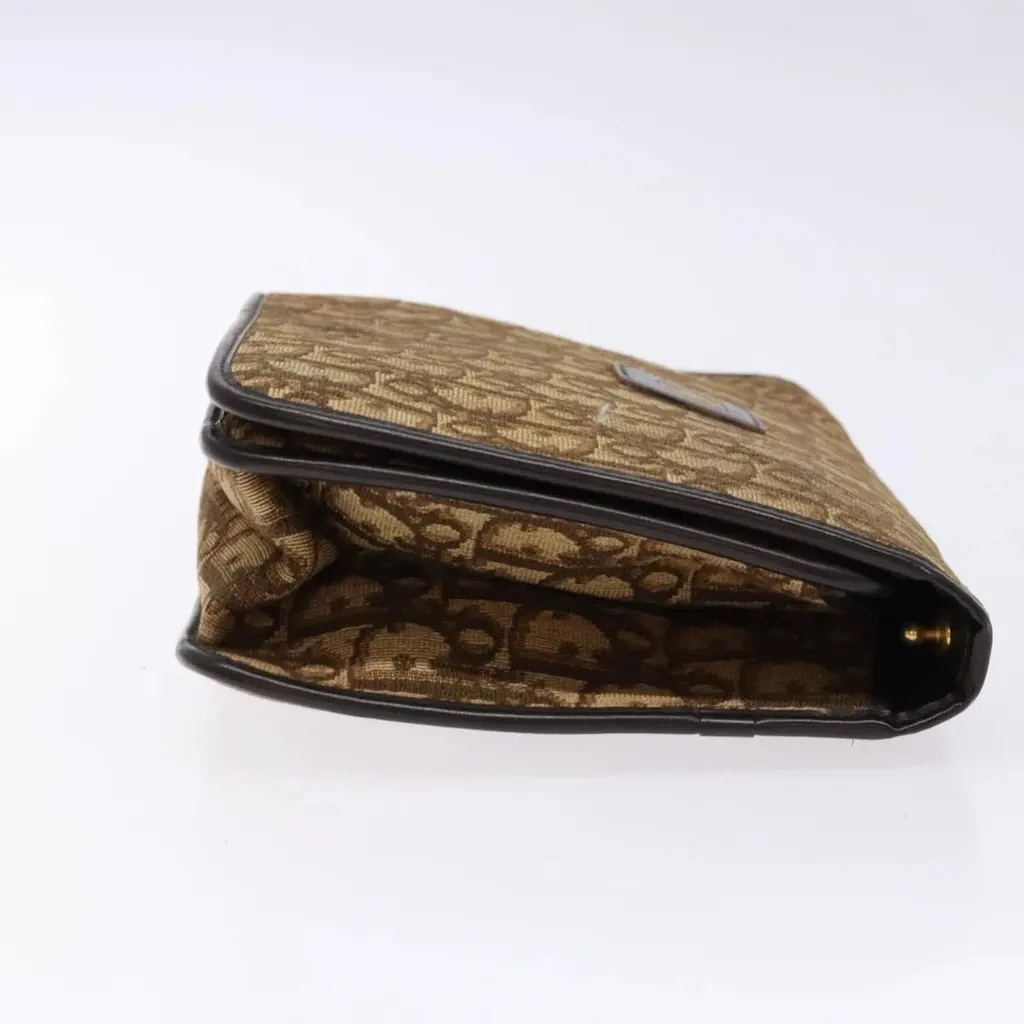 Dior Shoulder Bag Brown Canvas Good - Box View