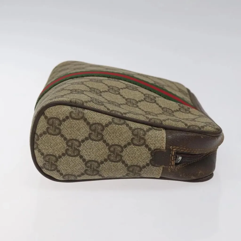 Gucci clutch bag Beige Canvas Good - Box View