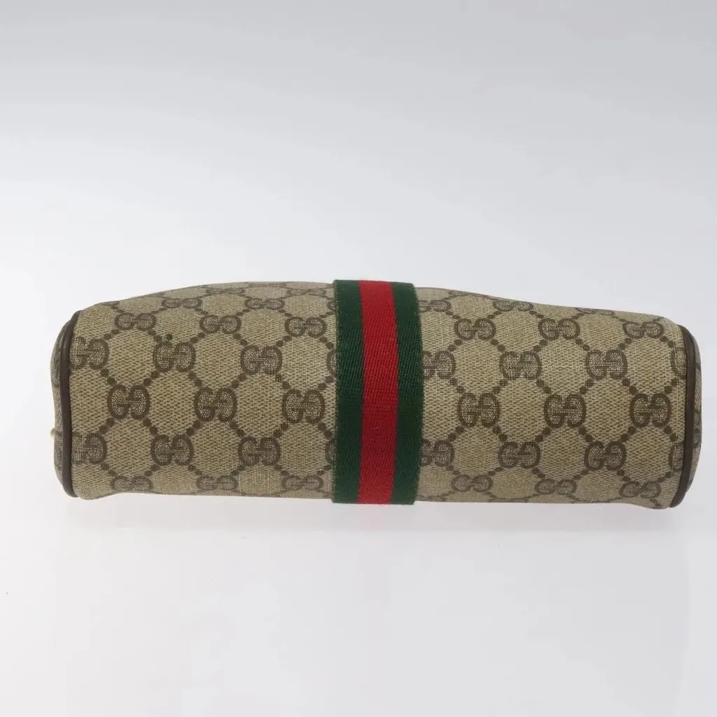 Gucci clutch bag Beige Canvas Good - Inside View