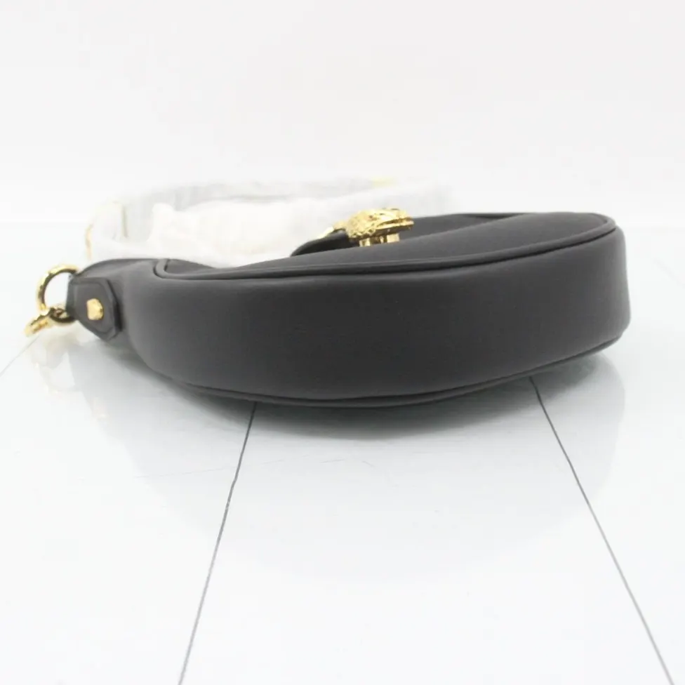 Bvlgari Serpenti Ellipse Leather bag Black Leather Never worn - Box View