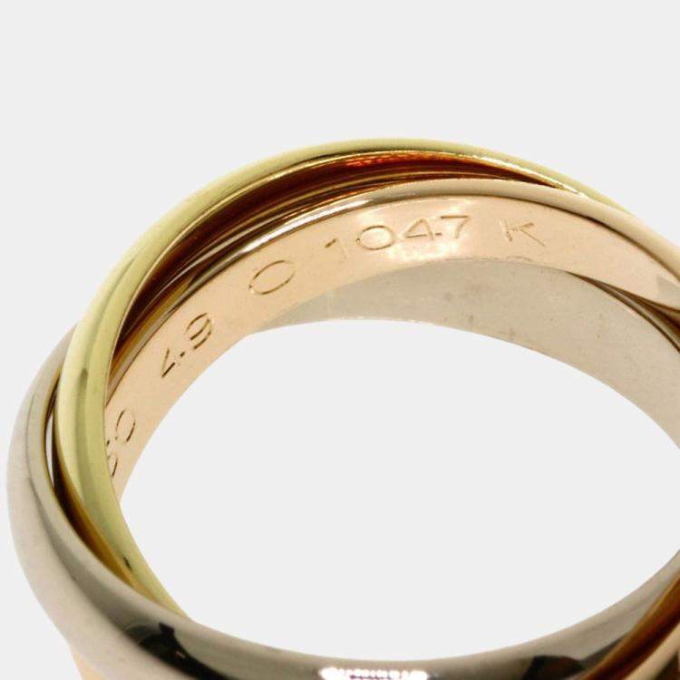 Cartier Trinity 18k Ring - 4