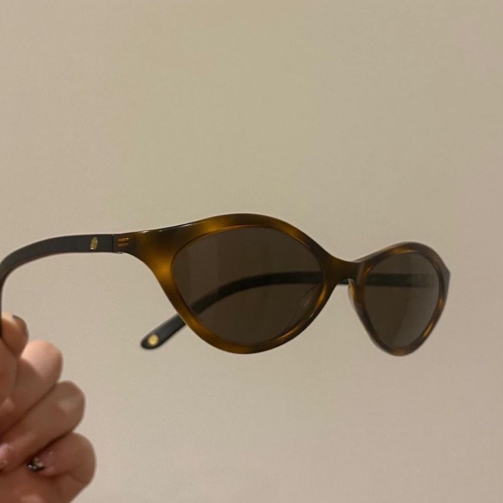 Chanel Vintage Oval sunglasses - 4