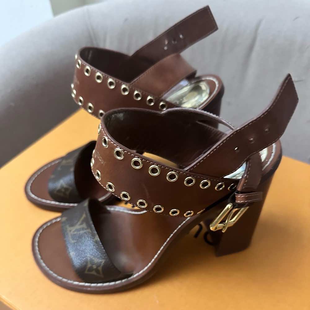 Louis Vuitton Heel Sandals - Image 11