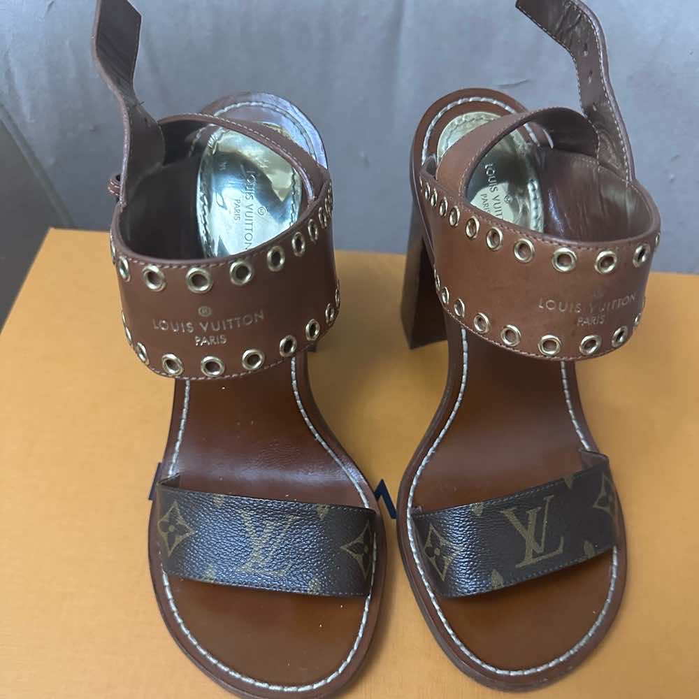 Louis Vuitton Heel Sandals - Image 13