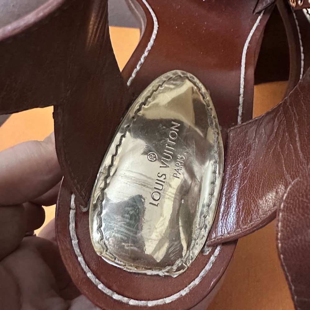 Louis Vuitton Heel Sandals - Image 14