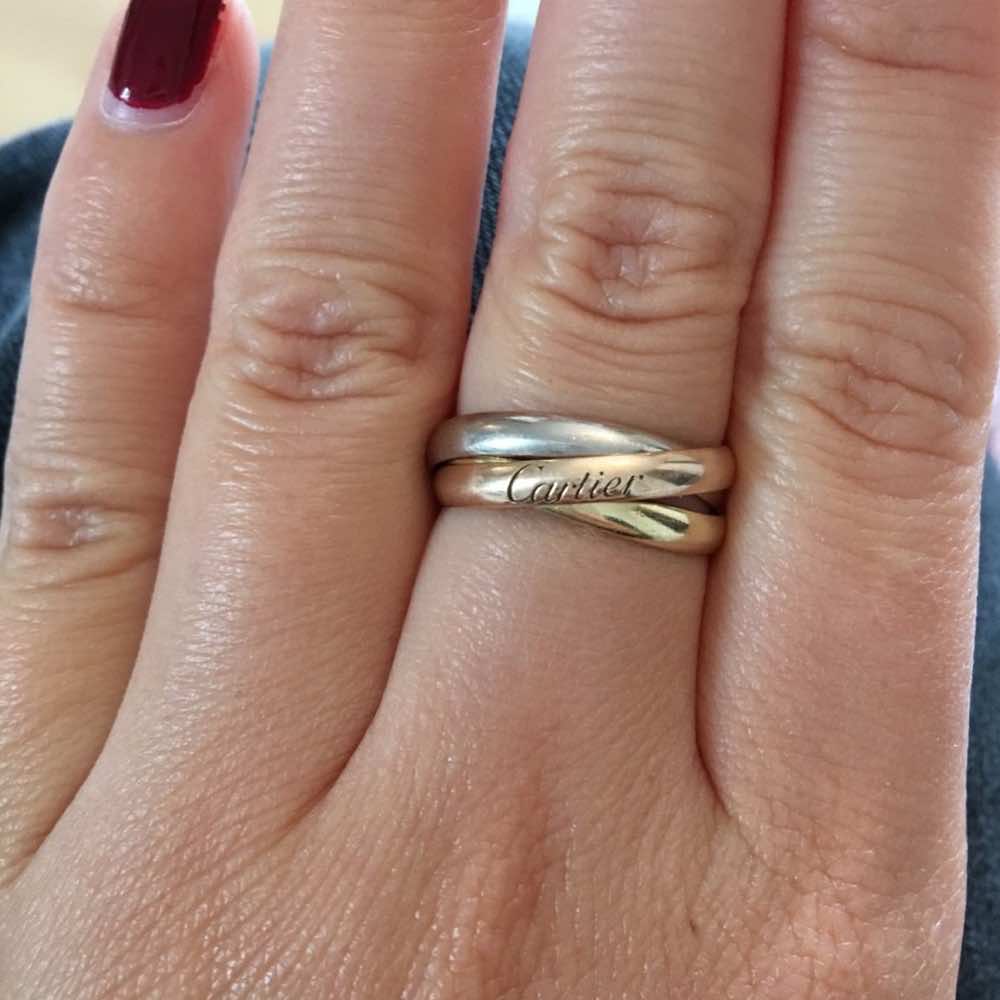 Cartier Trinity ring, 18k - 4