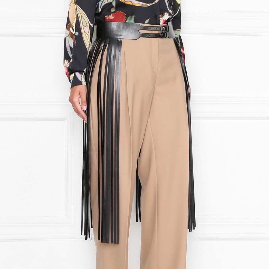 Ashley Graham x Marina Rinaldi Fringed Belt - 3