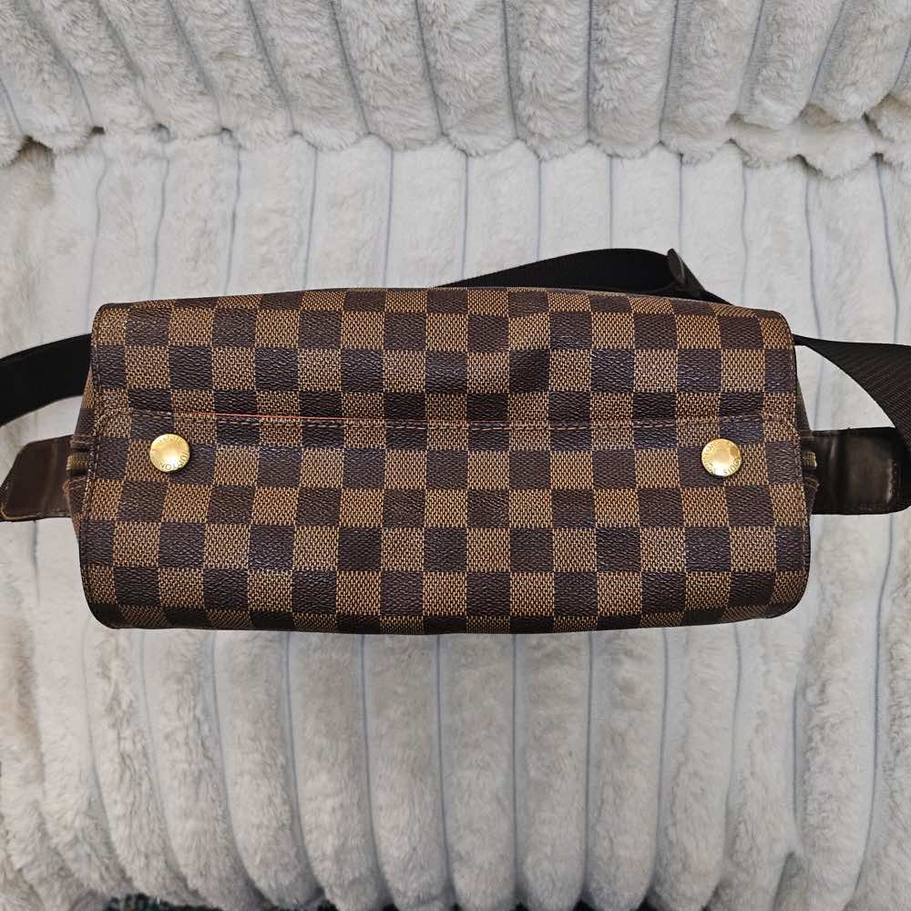 Louis Vuitton Naviglio Messenger Brown Canvas Gold Good - Box View