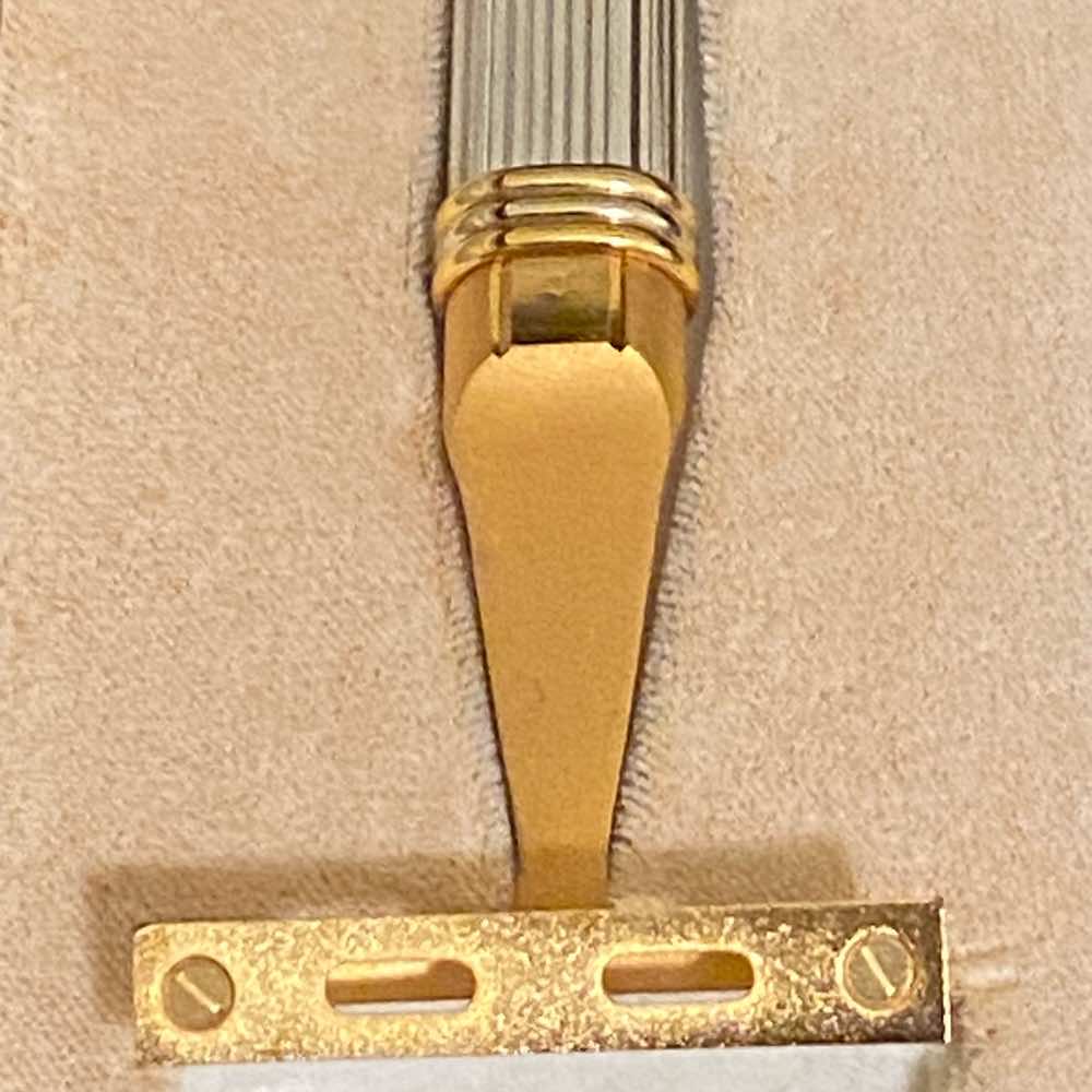 Cartier Vintage Gold Plated Razor - Side view