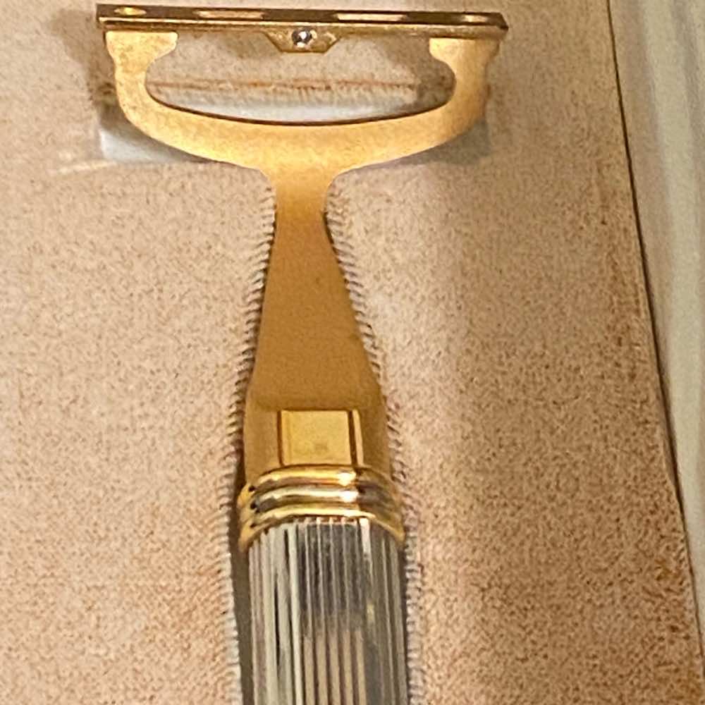 Cartier Vintage Gold Plated Razor - Detail 1