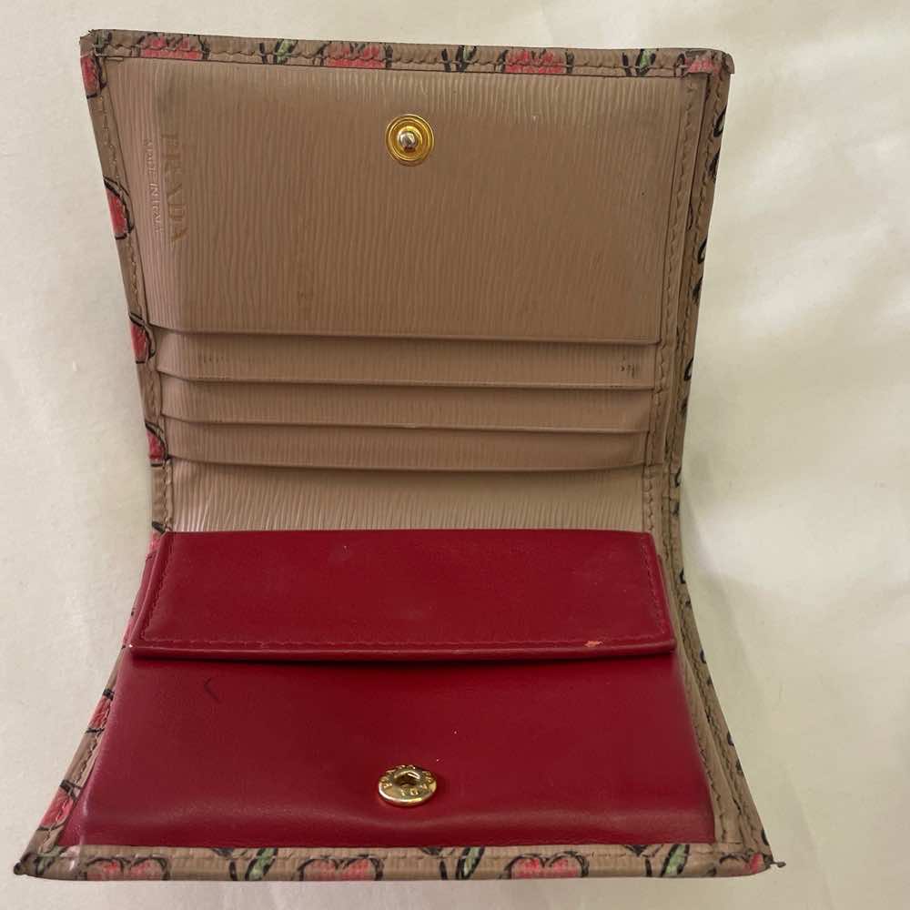 Prada Vitello Move Love Print Wallet - 3