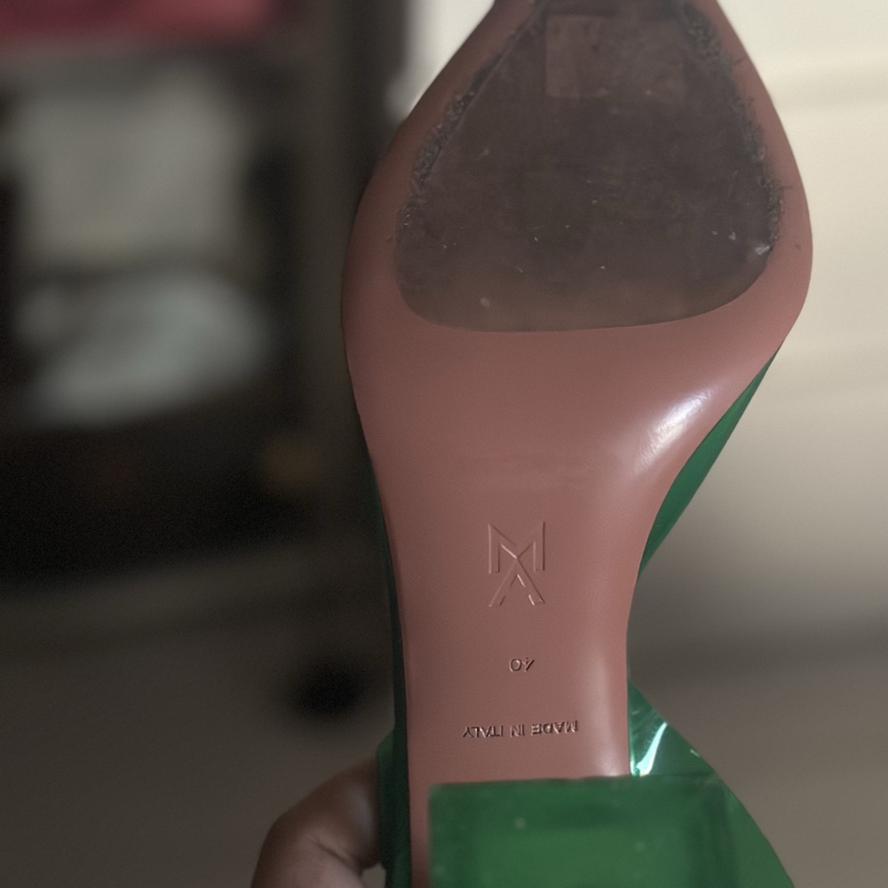 Amina Muaddi Begum Slingback Pumps - Image 13