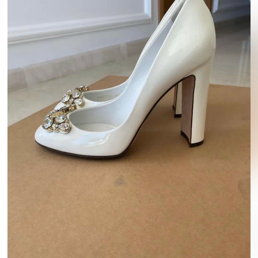 Dolce & Gabbana Jewel Embellished Pumps - Detail 1