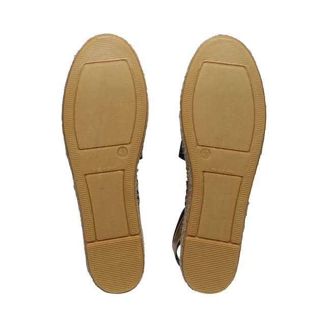 Kenzo Metallic Espadrilles - Side view