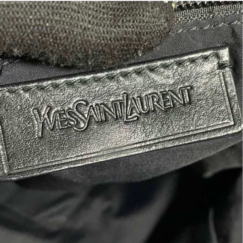 Saint Laurent YSL Tote Black Silver Good - Box View