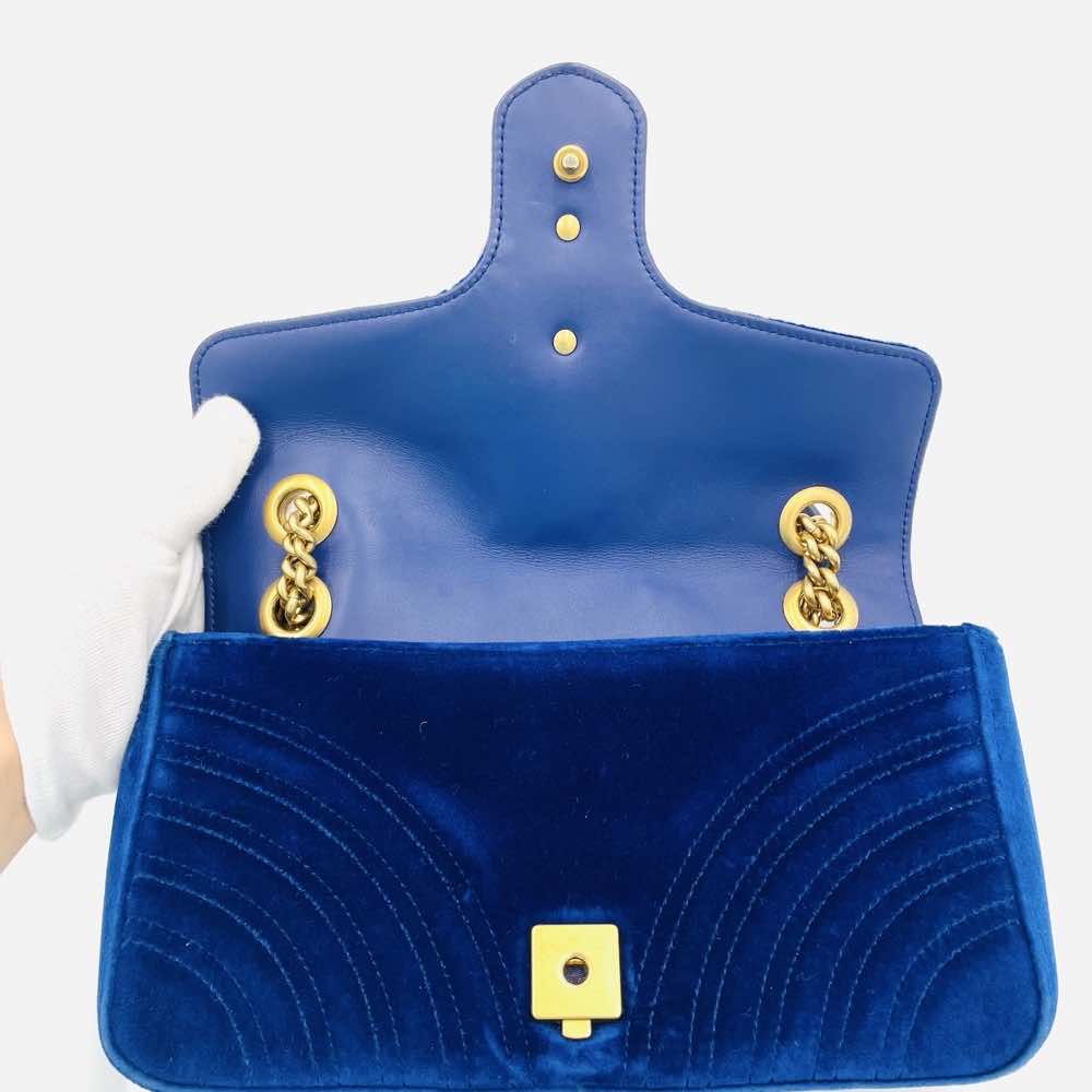 Gucci Suede chain shoulder bag - Image 10