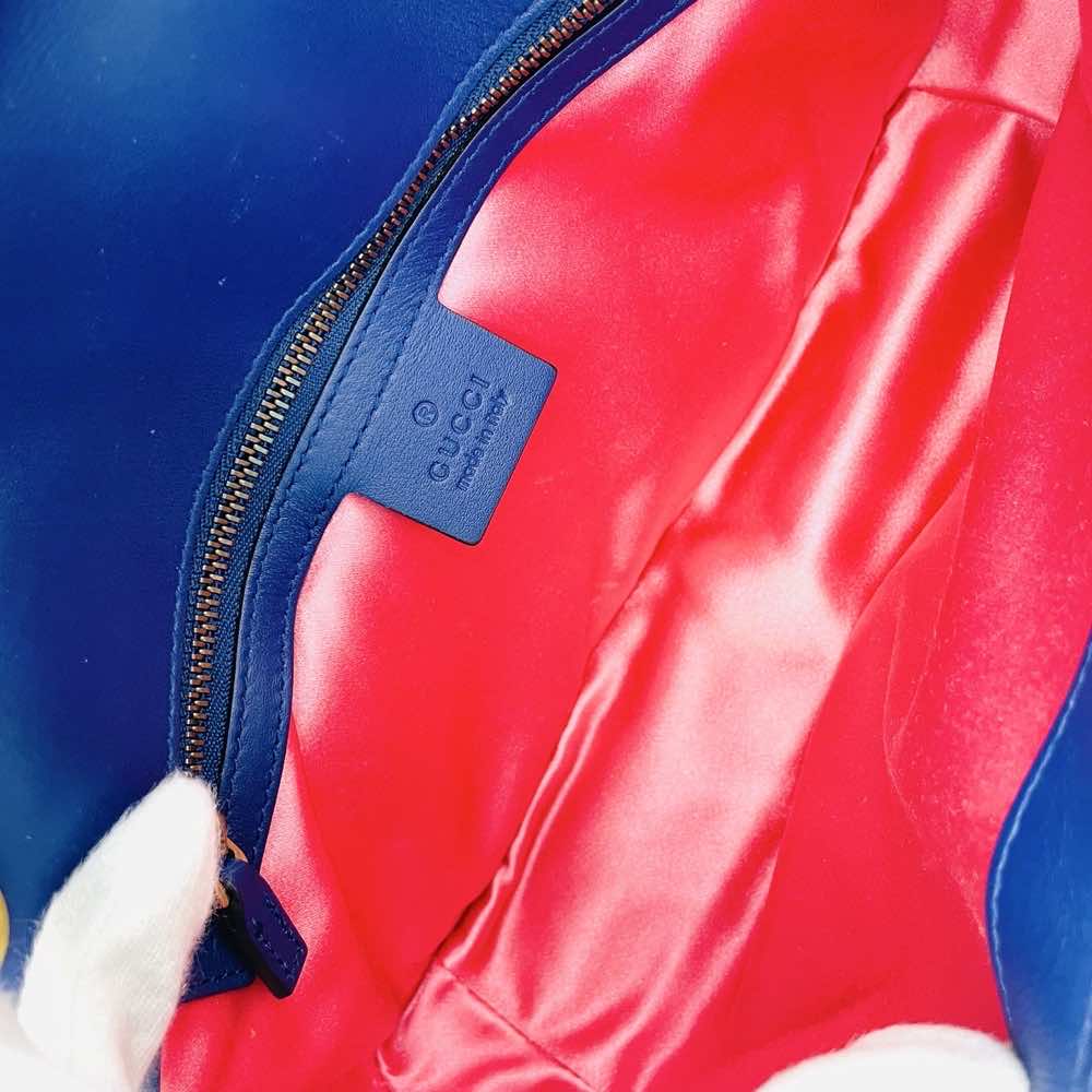 Gucci Suede chain shoulder bag - Image 11