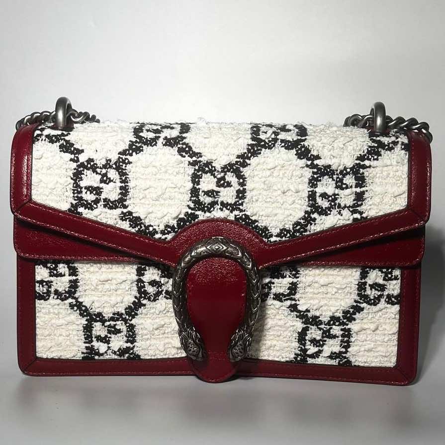 Gucci Dionysus MultiColor Tweed Leather Very good - Box View