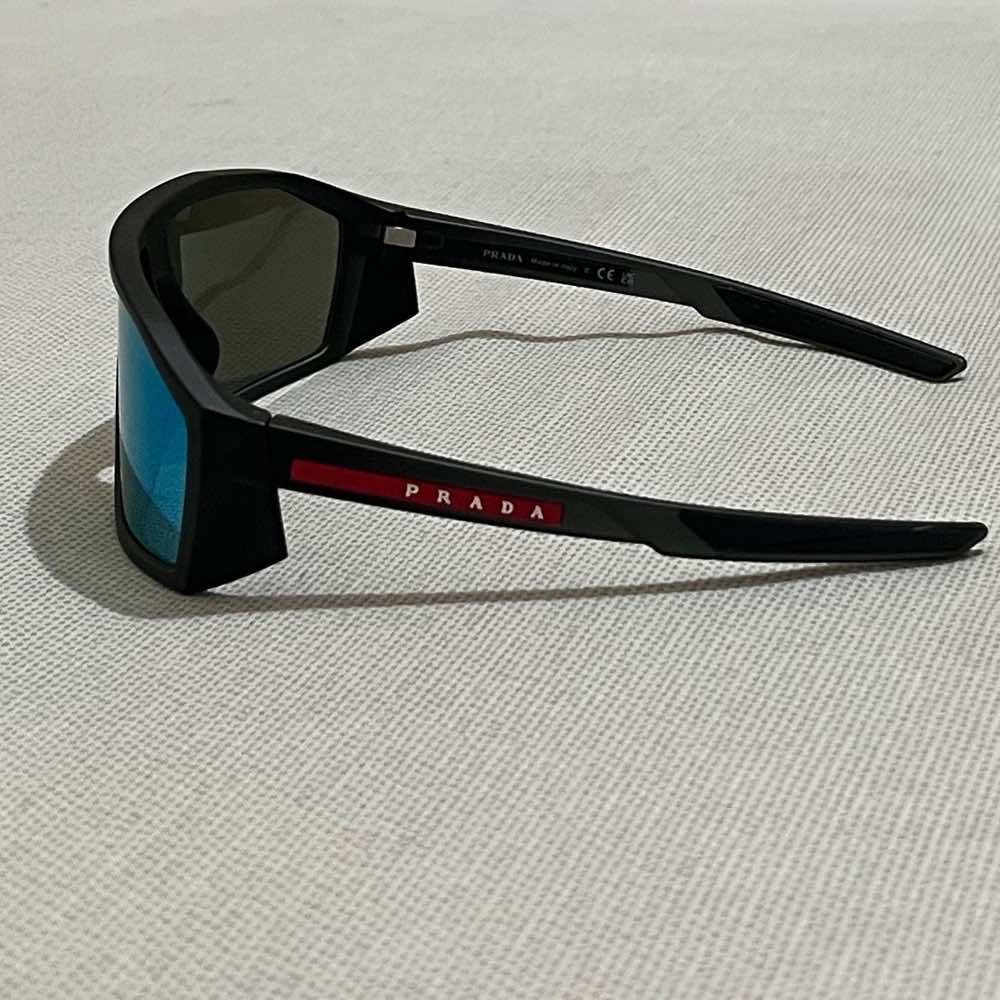 Prada Linea Rossa Sunglasses Grey Acetate Plastic Never worn, with tag - Box View