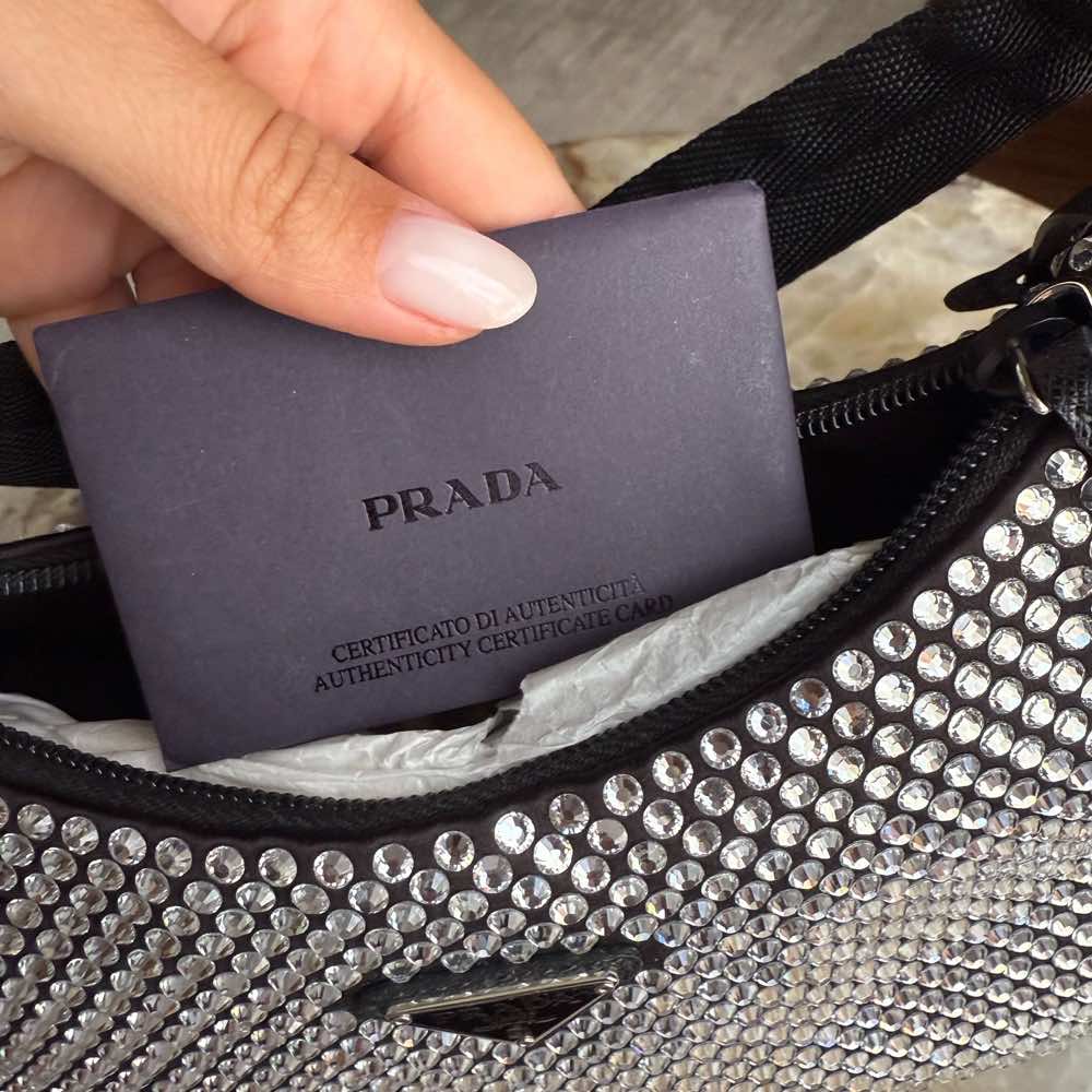 Prada Embellished Satin - 5