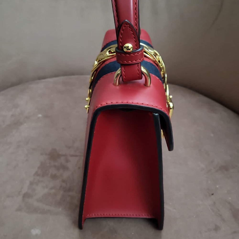 Gucci Mini Sylvie Top Handle - Image 13
