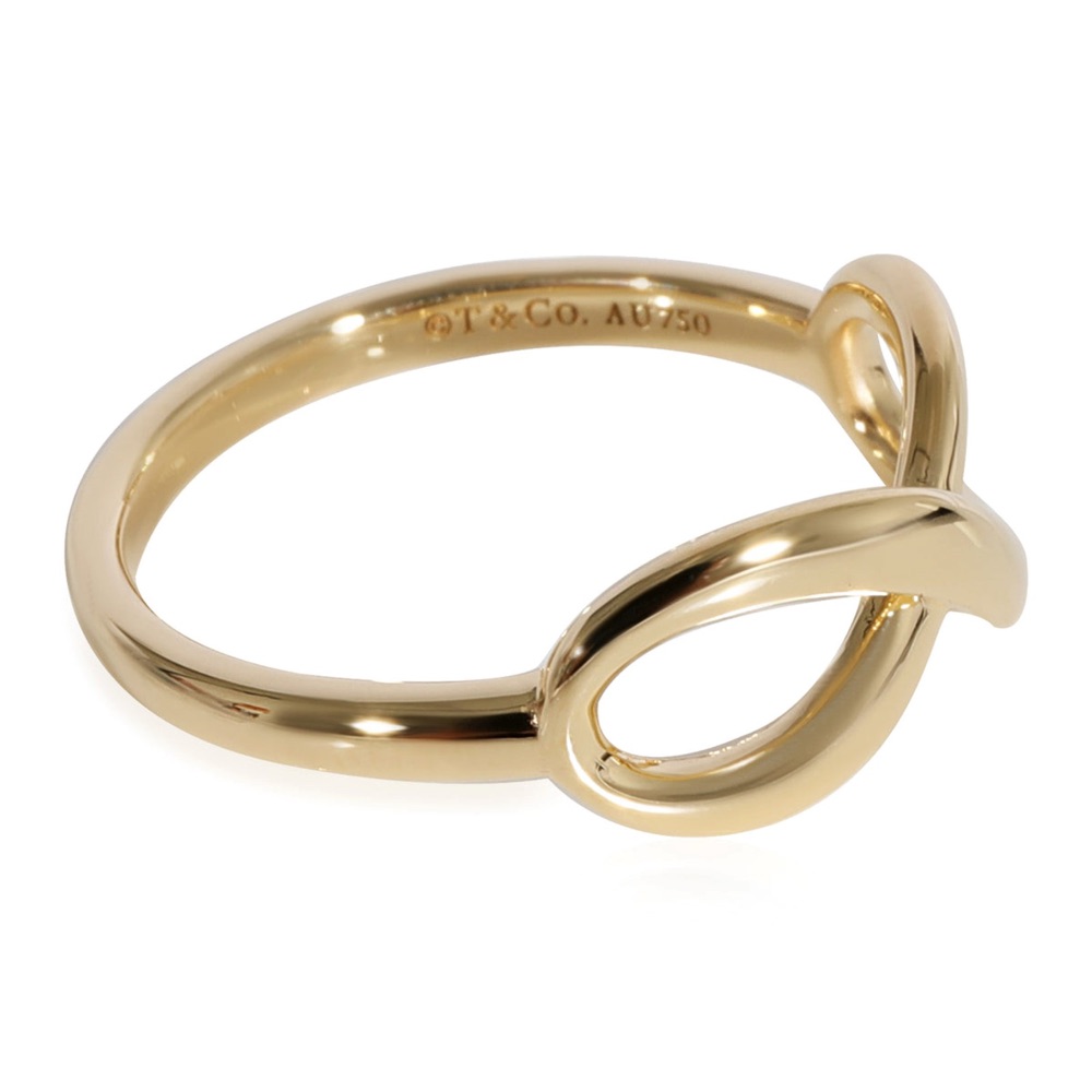 Tiffany & Co Infinity 18k Yellow Gold Ring - 3