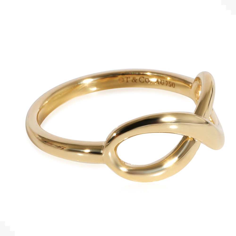 Tiffany & Co Infinity 18k Yellow Gold Ring - 4