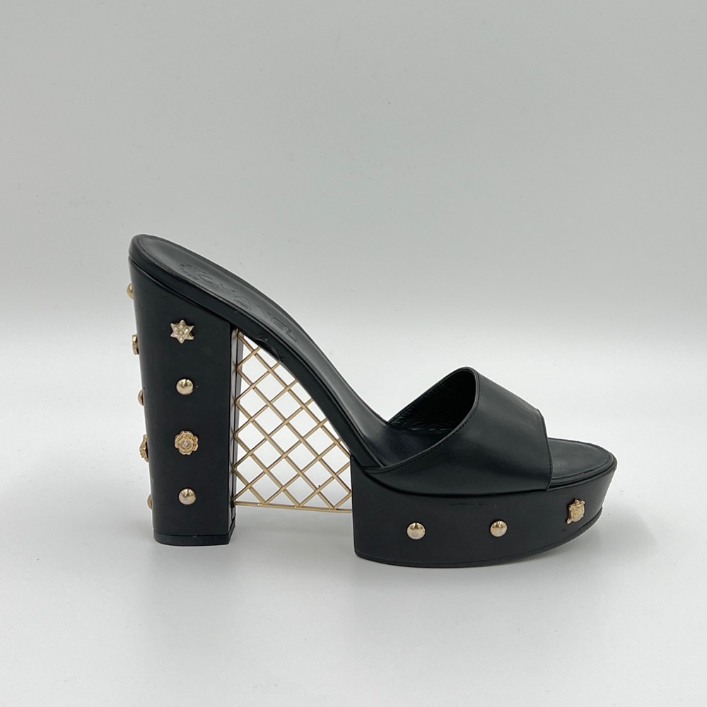 Chanel Platform Sandals - 5