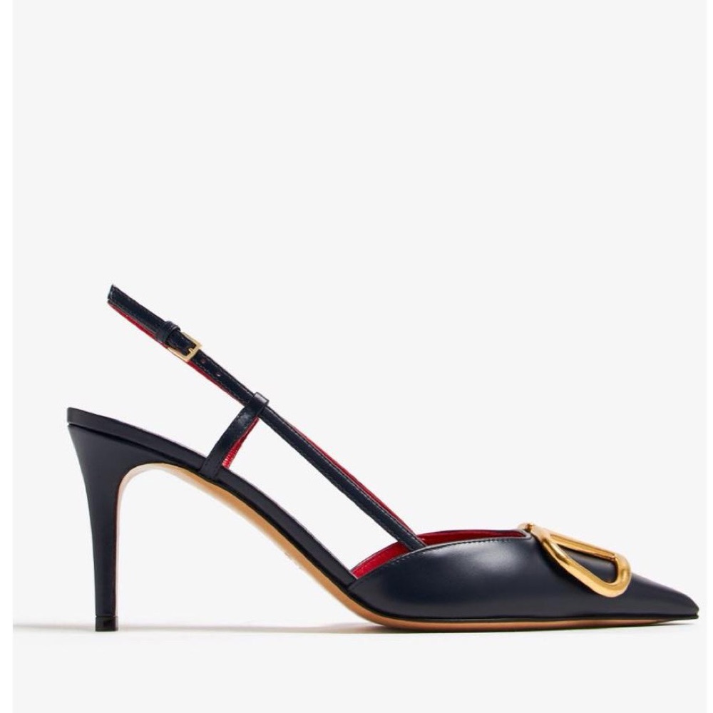 Valentino Garavani VLogo Slingback Pumps - Detail 1