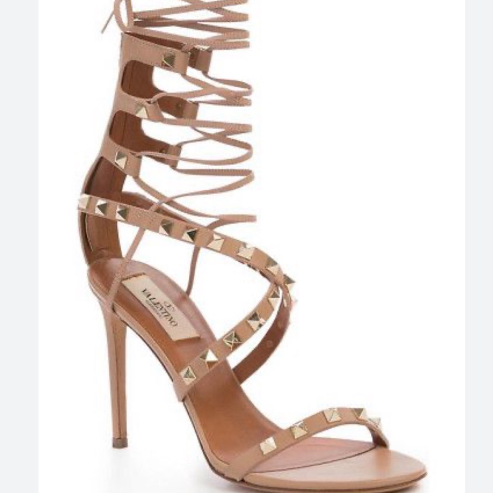 Valentino Garavani Rockstud Gladiator Heel Sandals - Detail 2