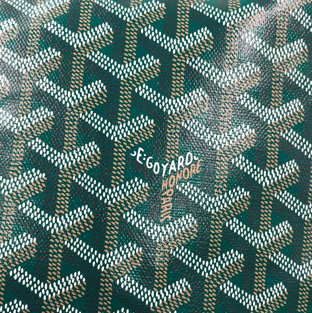 Goyard Goyard Saint Louis PM Green Green Canvas Never worn, with tag - Box View