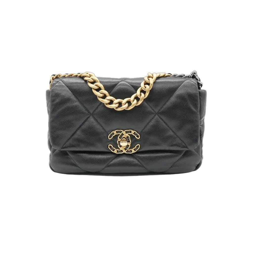 Chanel 19 Flap Small Black
