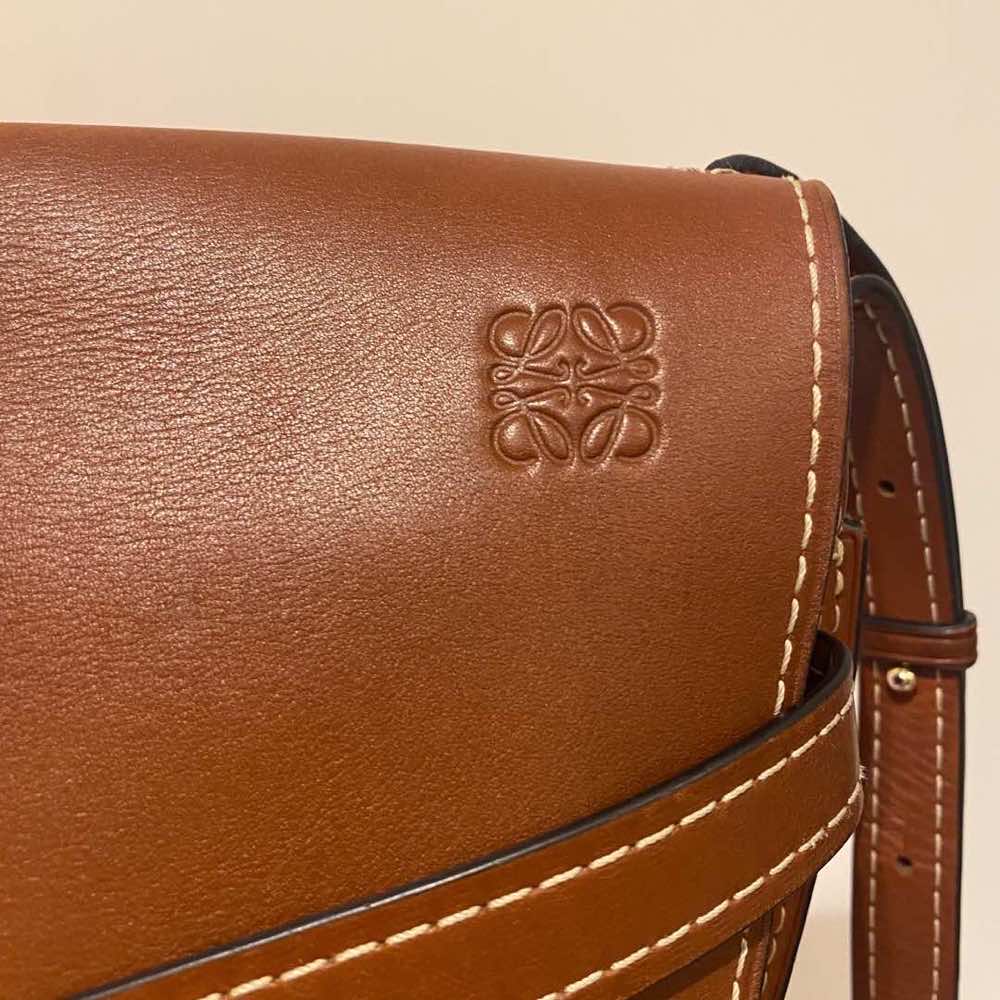 Loewe Gate Bag Brown Leather Metal Very good - Inside View