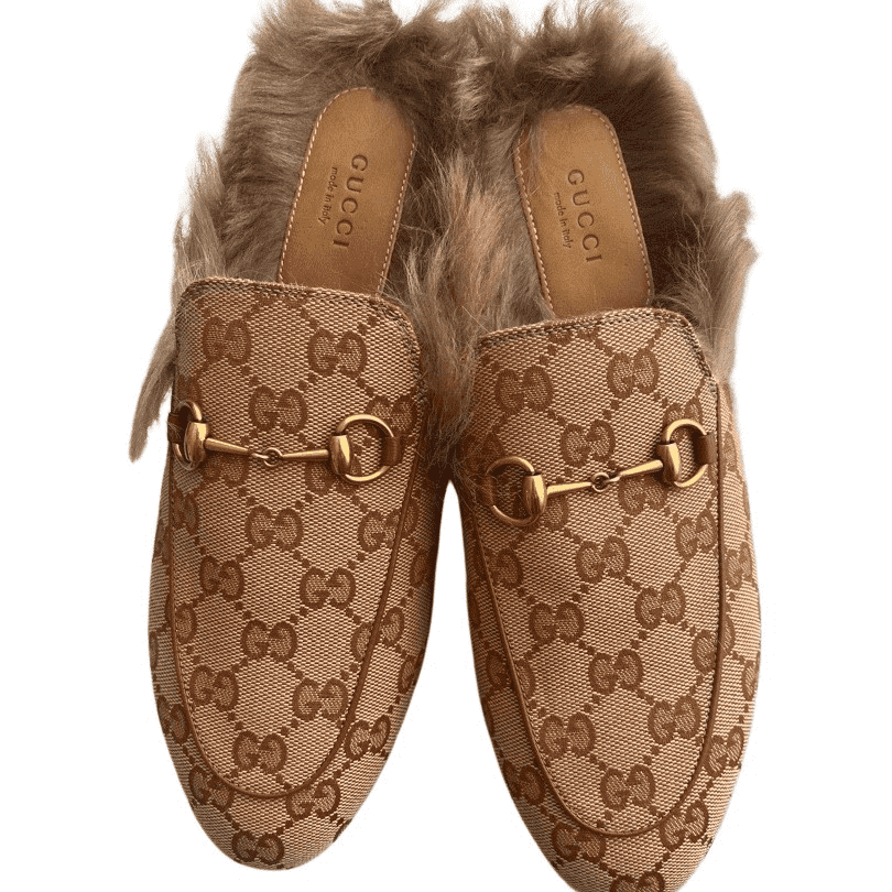 Gucci Princetown GG Mules